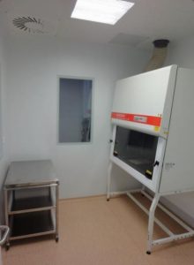 Adaptace výrobních prostor - výroba Lupidonu