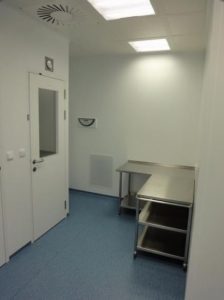 Adaptace výrobních prostor - výroba Lupidonu