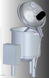 Oprava míchacího kotle