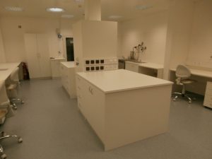 Laboratoř QC + šatna žen - SO203 HPD, Zentiva, k.s.