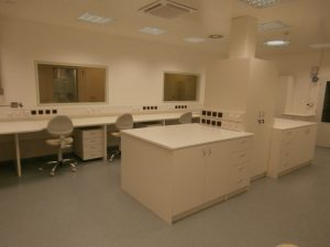 Laboratoř QC + šatna žen - SO203 HPD, Zentiva, k.s.