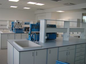 Výstavba laboratoře v objektu č. 460