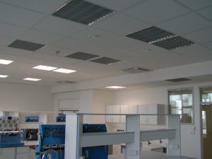 Výstavba laboratoře v objektu č. 460