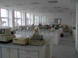 Výstavba laboratoře v objektu č. 460