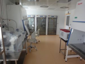 Laboratoř vysoce virulentní infekce, areál IMUNA PHARM, a.s.