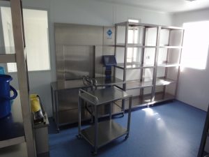 Laboratoř vysoce virulentní infekce, areál IMUNA PHARM, a.s.