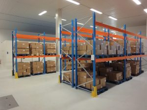 Skladová hala, areál IMUNA PHARM, a.s.