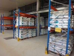 Skladová hala, areál IMUNA PHARM, a.s.